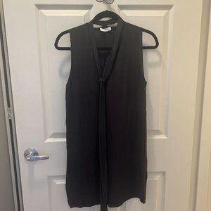 100% Silk Equipment Sleeveless Tie Dress - Size XS